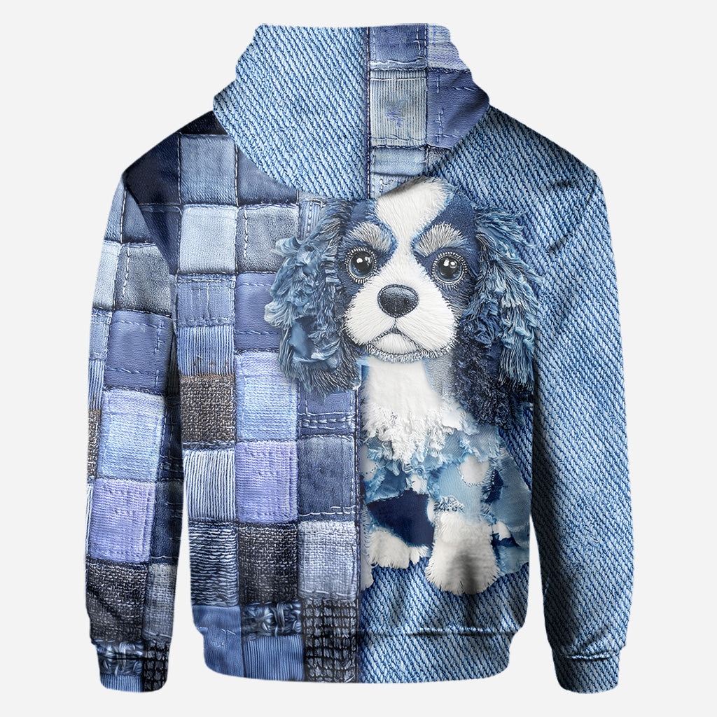 Love Cavalier King Charles Spaniel - Personalized Dog All Over Shirt