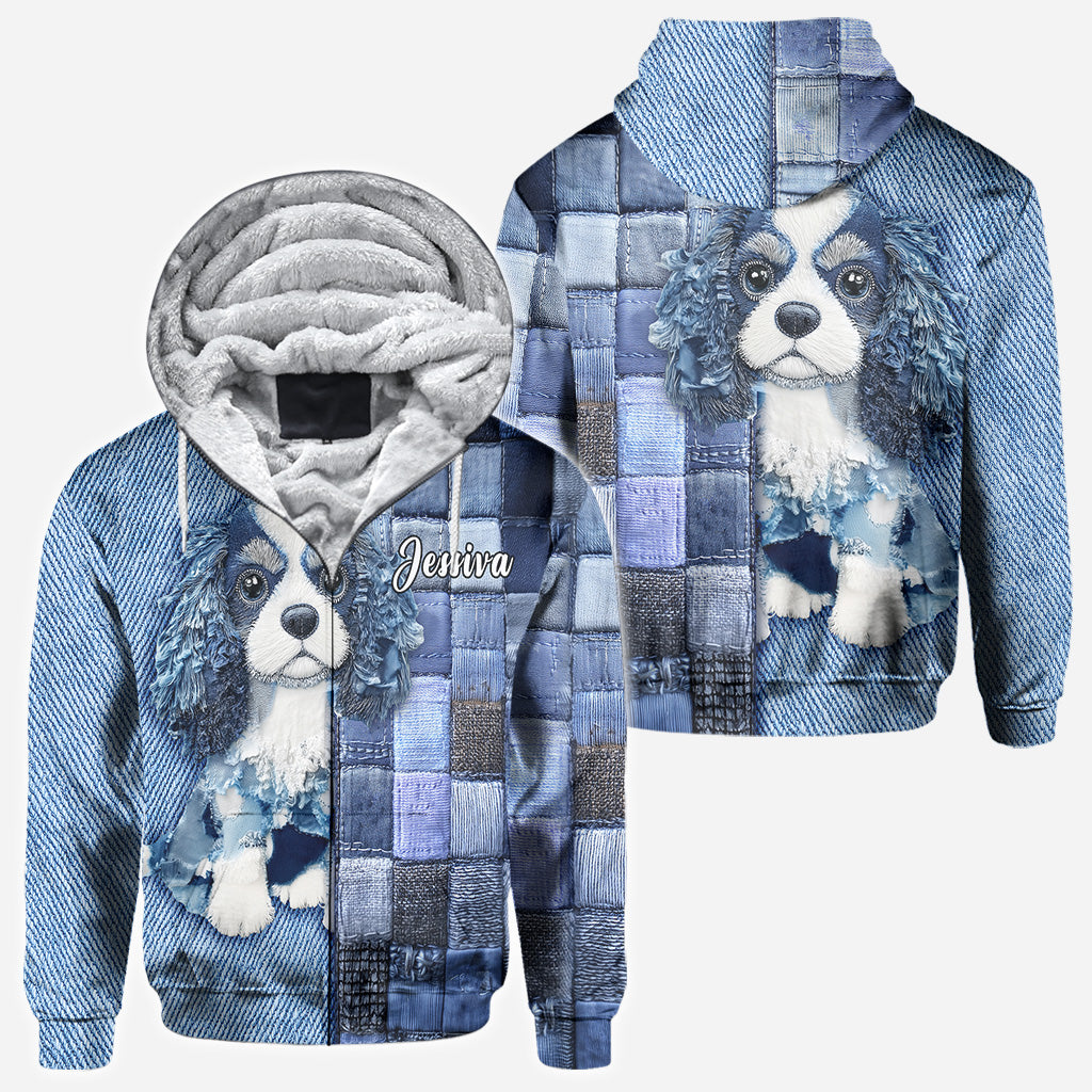 Love Cavalier King Charles Spaniel - Personalized Dog All Over Shirt