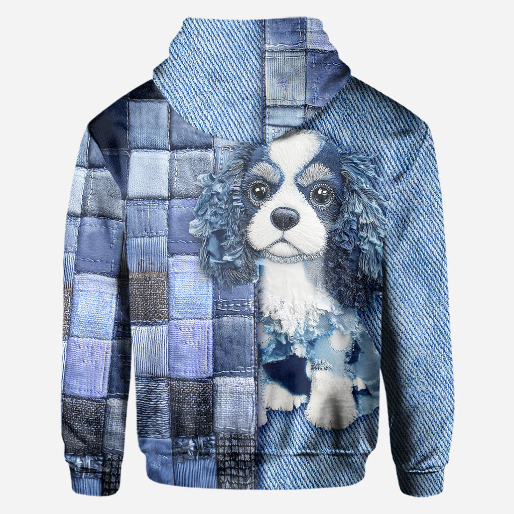 Love Cavalier King Charles Spaniel - Personalized Dog All Over Shirt