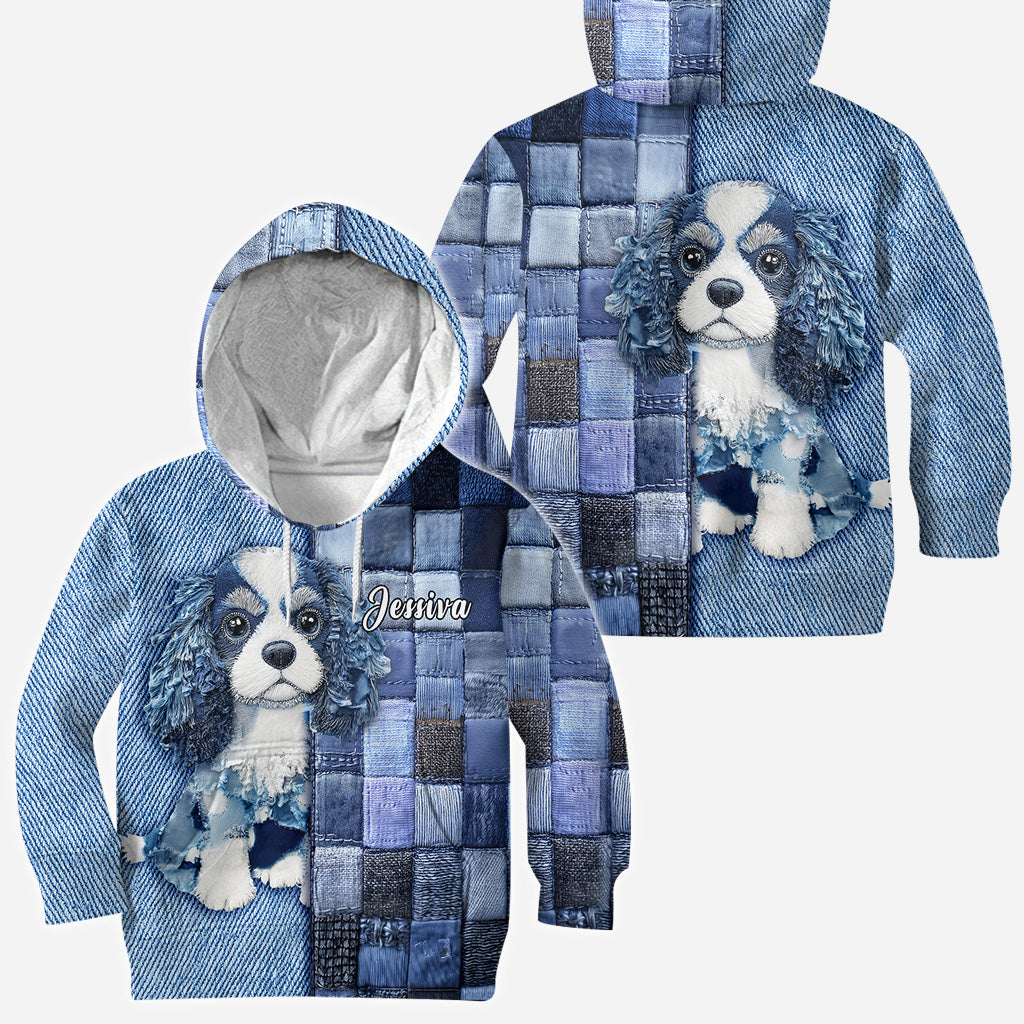 Love Cavalier King Charles Spaniel - Personalized Dog All Over Shirt