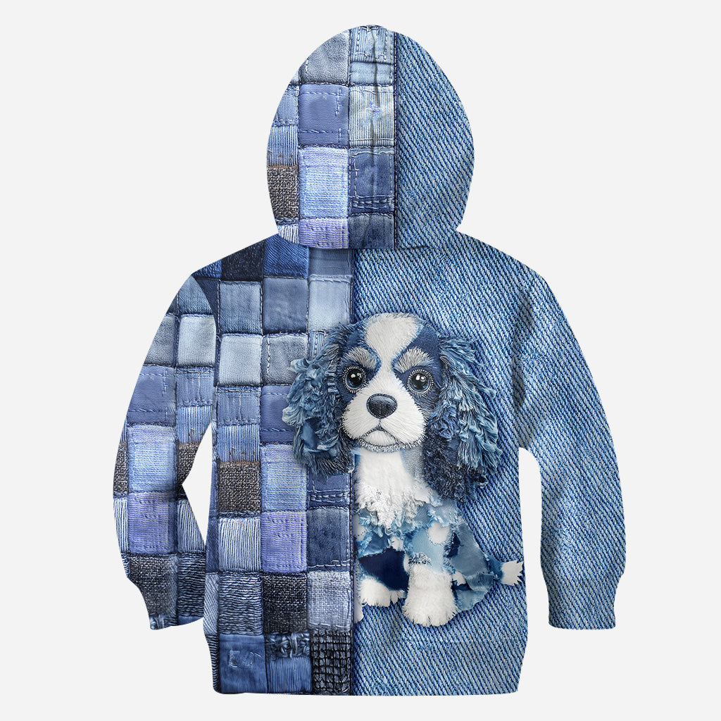 Love Cavalier King Charles Spaniel - Personalized Dog All Over Shirt