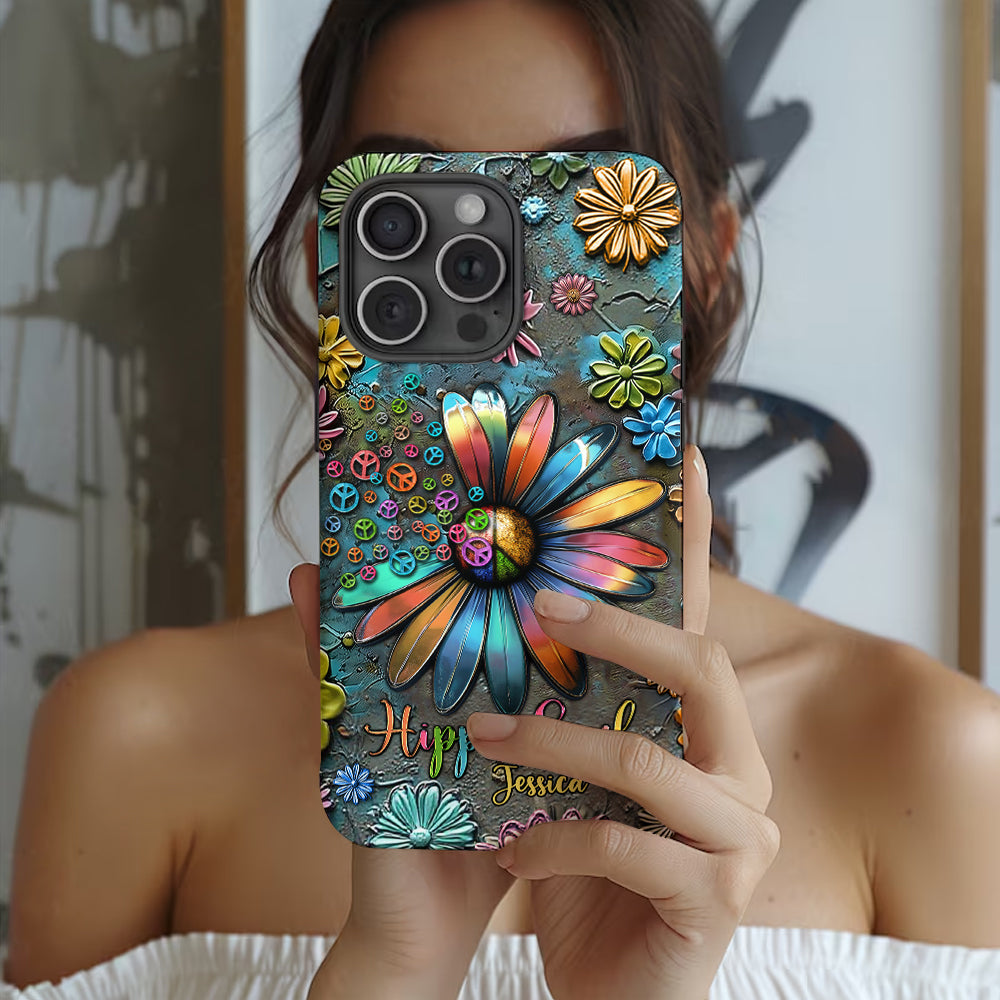 Hippie Soul - Personalized Hippie Full Print Phone Case