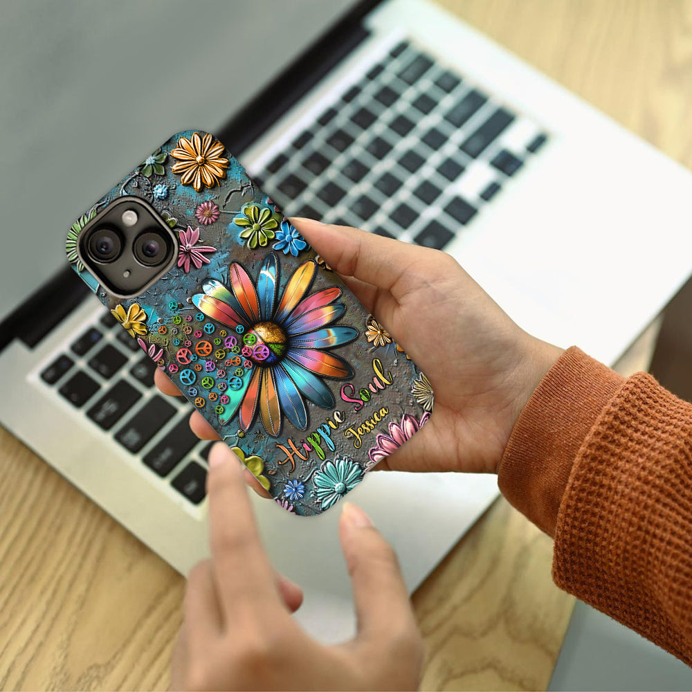 Hippie Soul - Personalized Hippie Full Print Phone Case