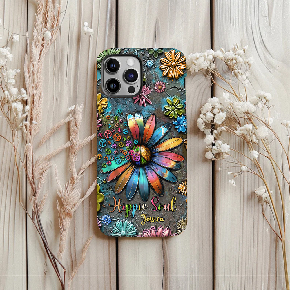 Hippie Soul - Personalized Hippie Full Print Phone Case