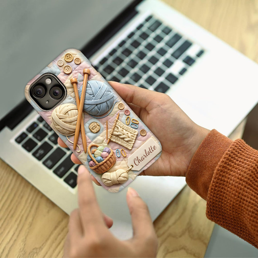 Love Sewing - Personalized Sewing Full Print Phone Case