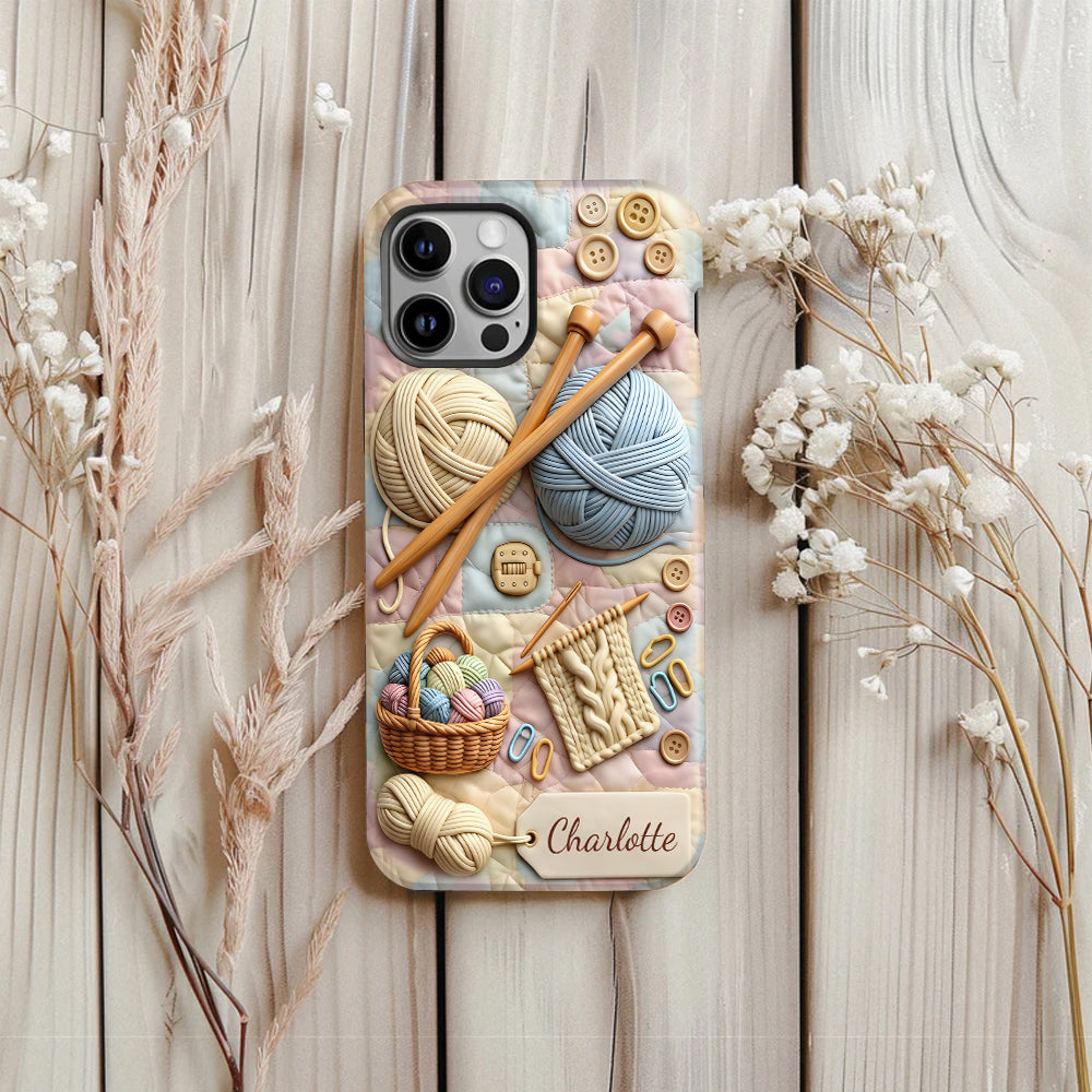 Love Sewing - Personalized Sewing Full Print Phone Case