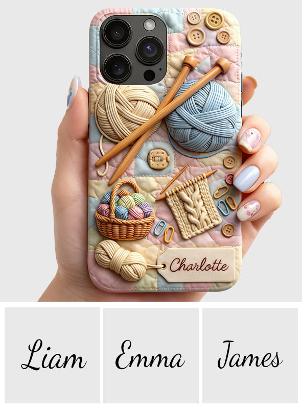Love Sewing - Personalized Sewing Full Print Phone Case