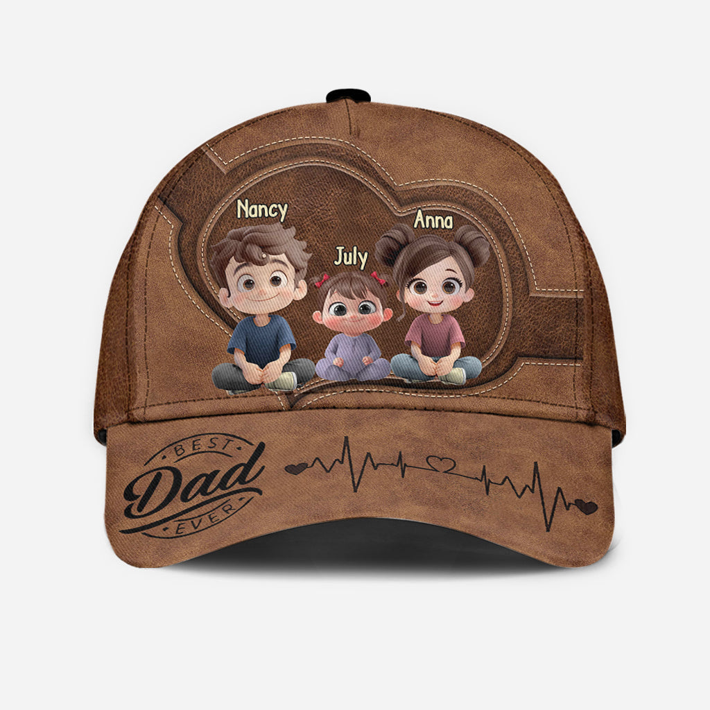 Best Dad Ever - Personalized Father Classic Cap