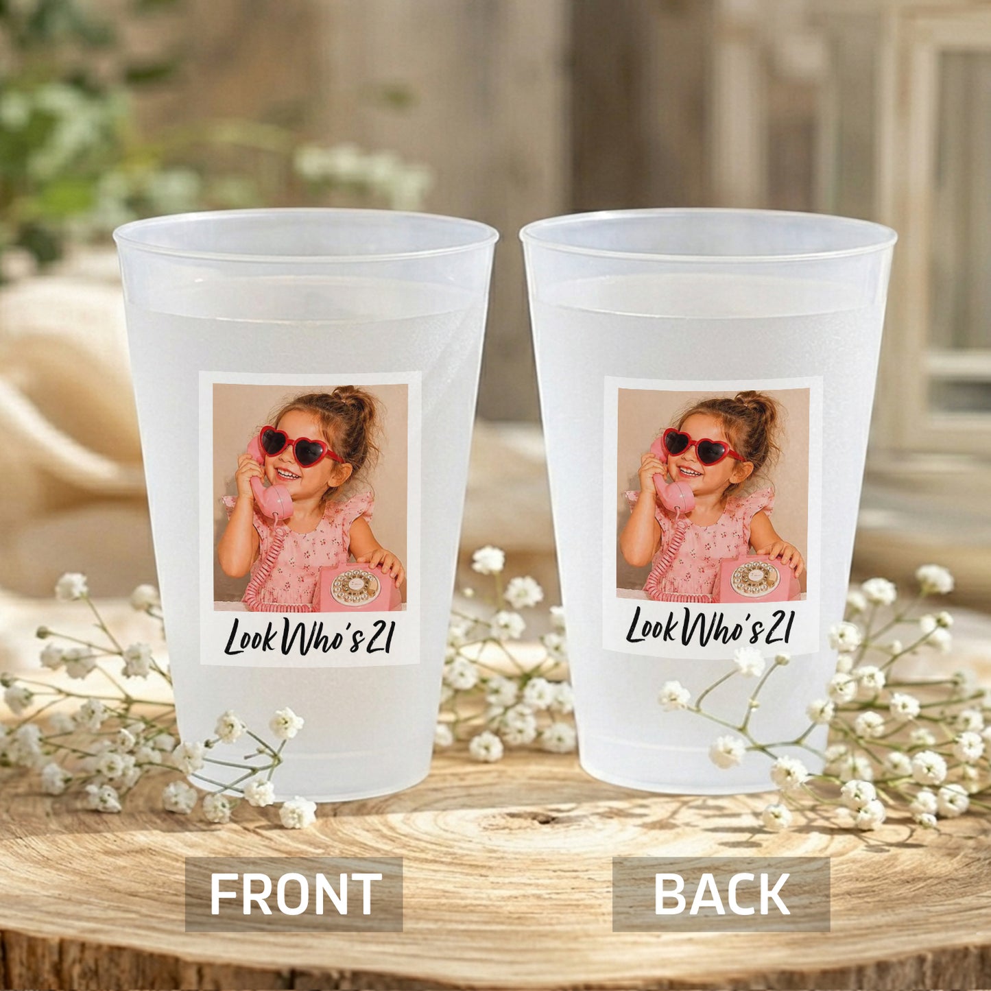 Birthday Gift - Personalized Birthday Frosted Cup