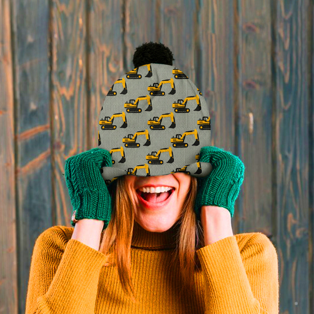 Cool Initial Name Letter Pefect Gift For Kids - Personalized Kid Beanie Hat