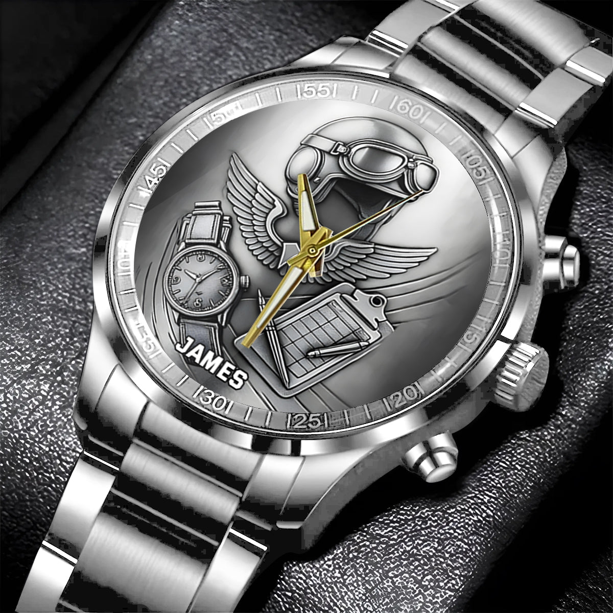 Once You Have Tasted Flight - Personalized Pilot Hand Watch