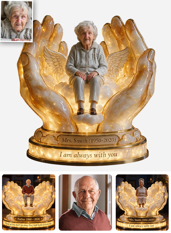 Personalized Memorial Gift, A Beautiful Keepsake to Honor a Loved One - Personalized Memorial Acrylic LED Night Light