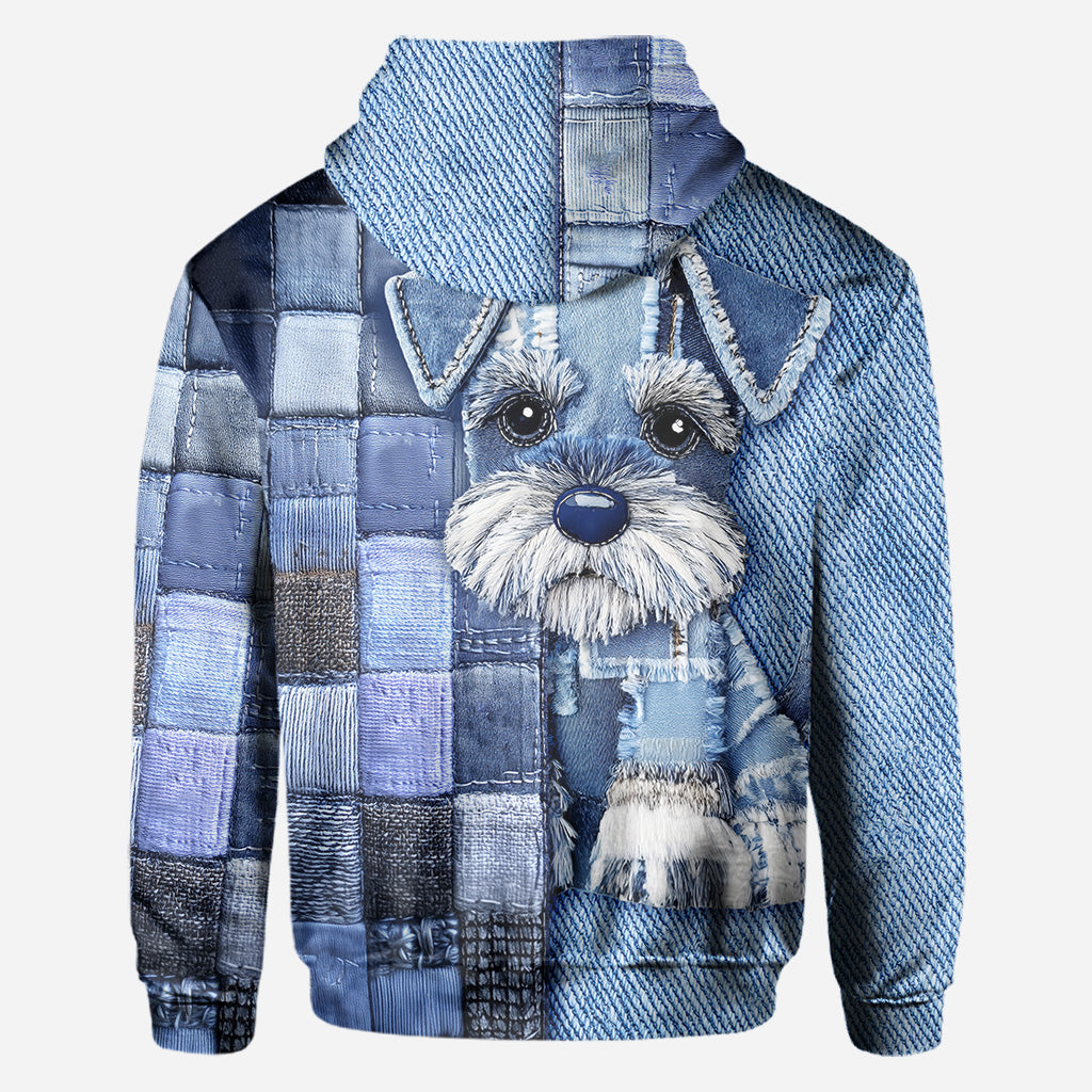 Love Miniature Schnauzer - Personalized Dog All Over Shirt