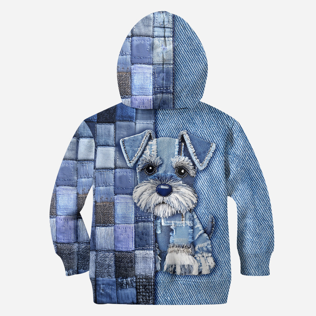 Love Miniature Schnauzer - Personalized Dog All Over Shirt