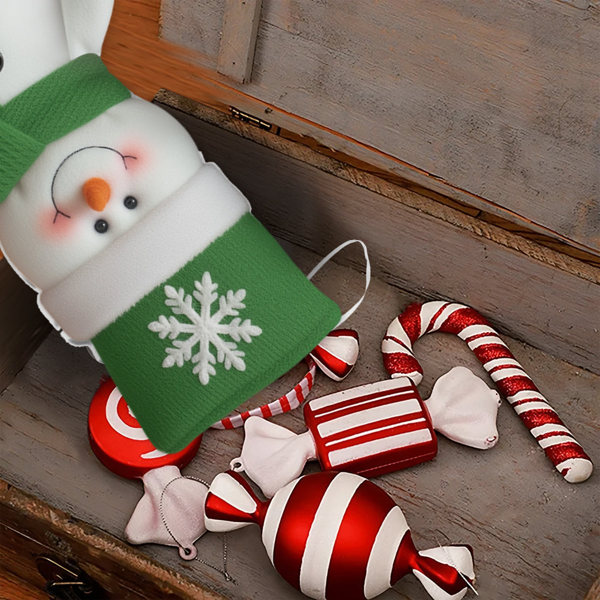 Merry Christmas - Personalized Family Shaped Christmas Stocking