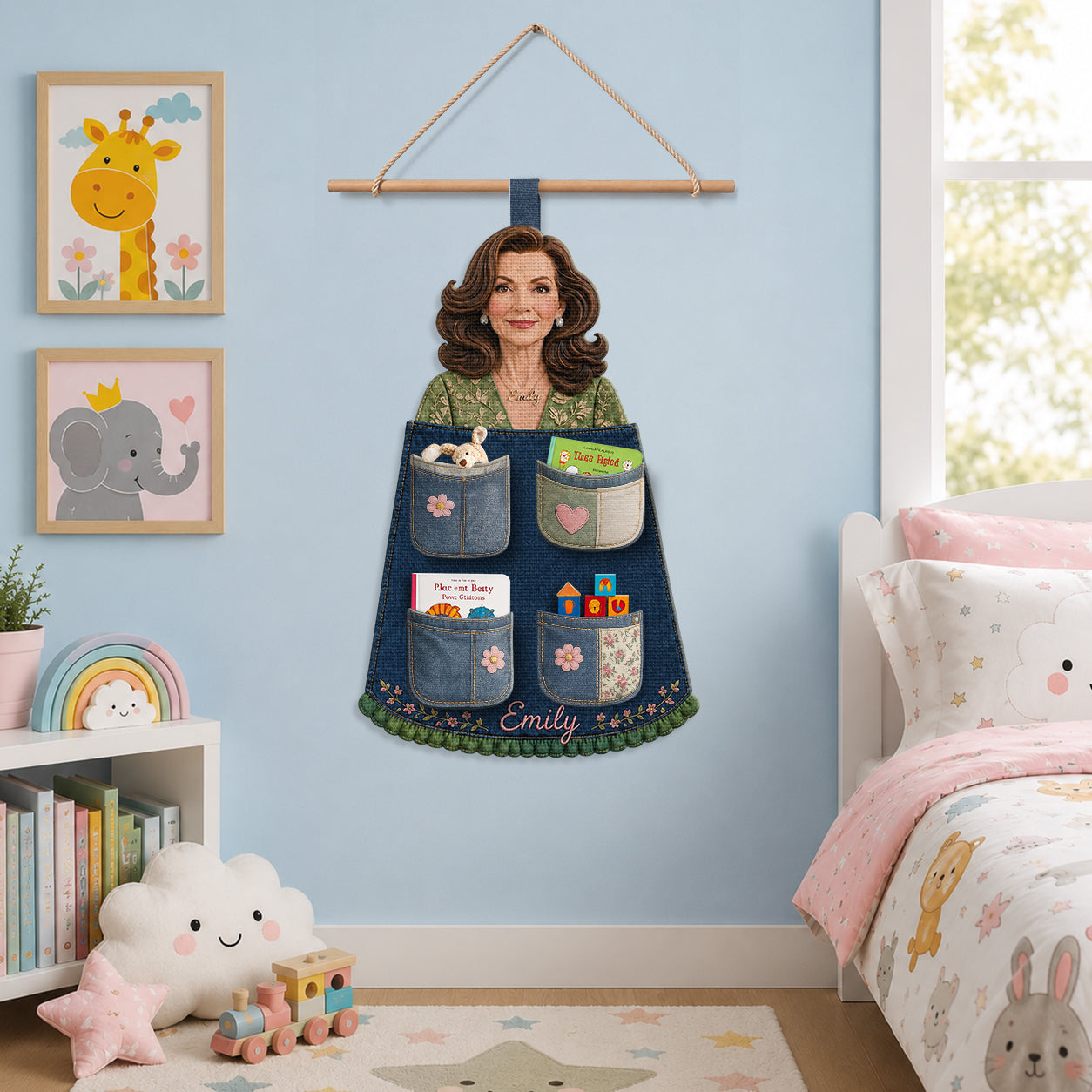 Love Sewing - Personalized Sewing Hanging Organizer