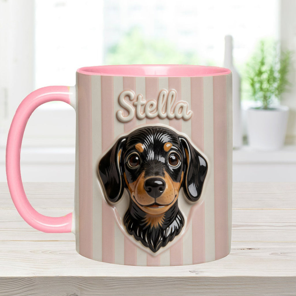 Love My pet - Personalized Dog Accent Mug