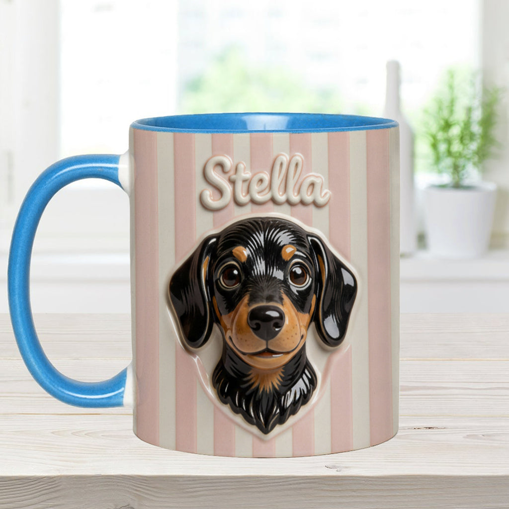 Love My pet - Personalized Dog Accent Mug