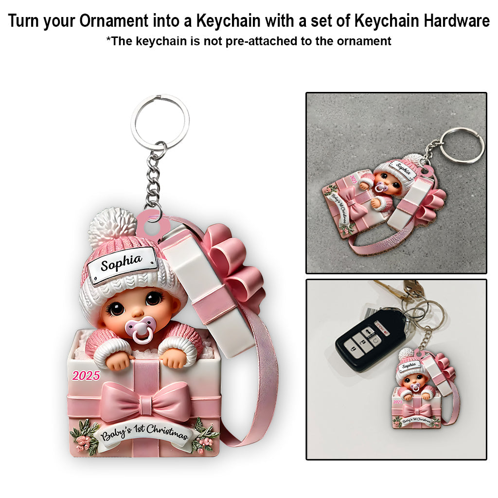 Baby Gift Box - Personalized Newborn Ornament