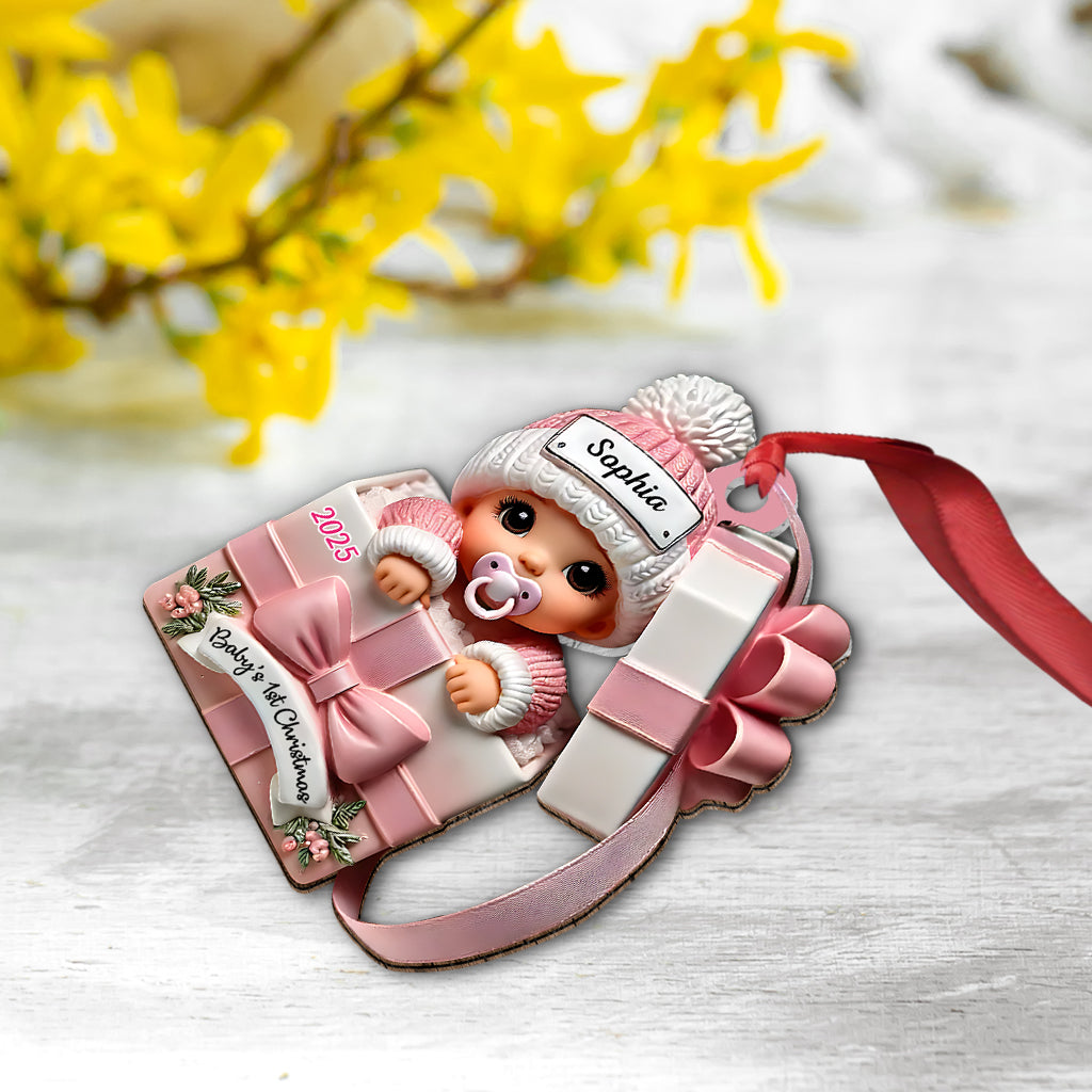Baby Gift Box - Personalized Newborn Ornament