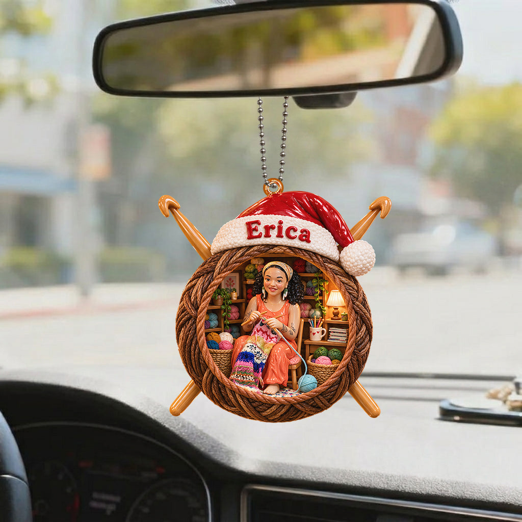 Crochet Lovers - Personalized Crocheting Premium 3D Ornament