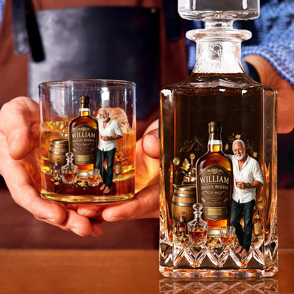 Love Whiskey, Bourbon - Personalized Whisky Whiskey Glass