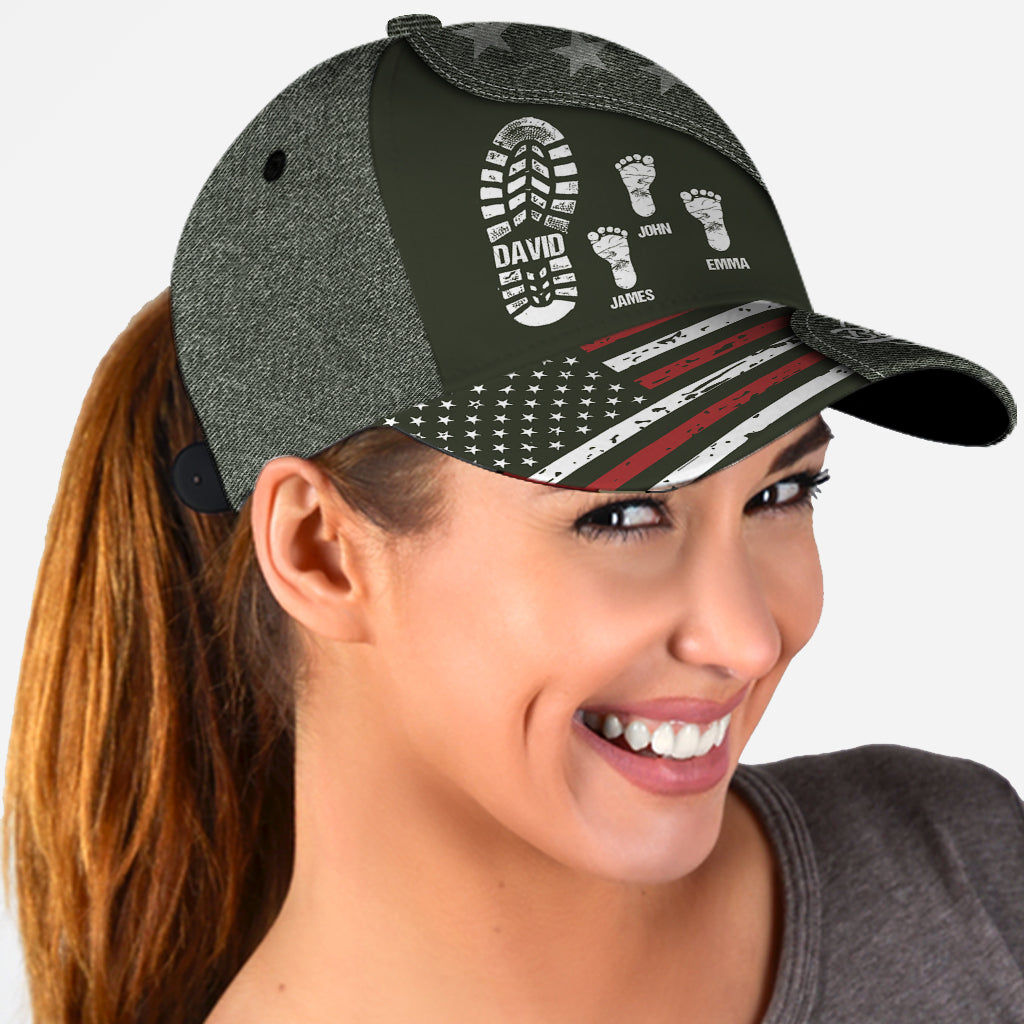 Best Bonus Dad Ever - Personalized Step Dad Classic Cap