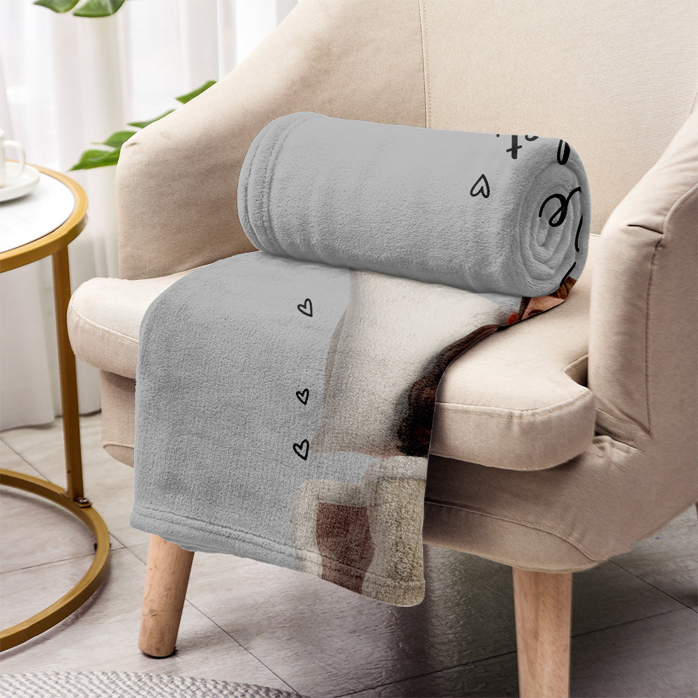 Our Snuggle Blanket - Personalized Couple Blanket