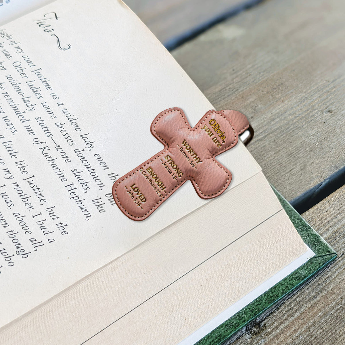 God Says You Are - Personalized Christian Shaped Magnetic Bookmark