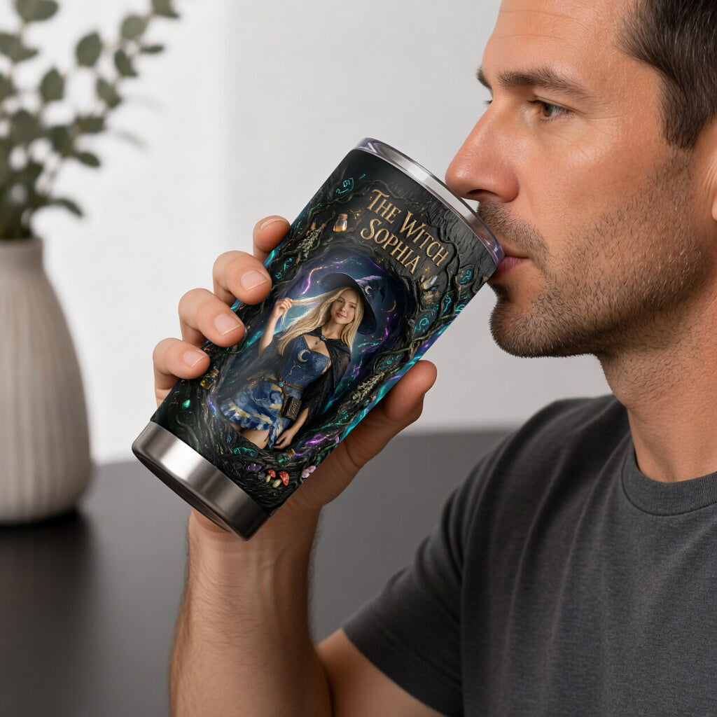 Magical Witch - Personalized Witch Tumbler