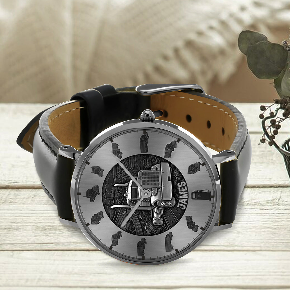 Cool Trucker - Personalized Trucker Hand Watch