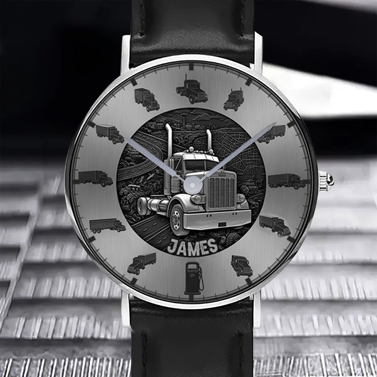 Cool Trucker - Personalized Trucker Hand Watch