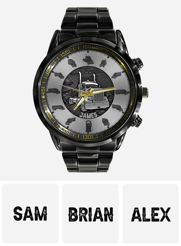 Cool Trucker - Personalized Trucker Hand Watch