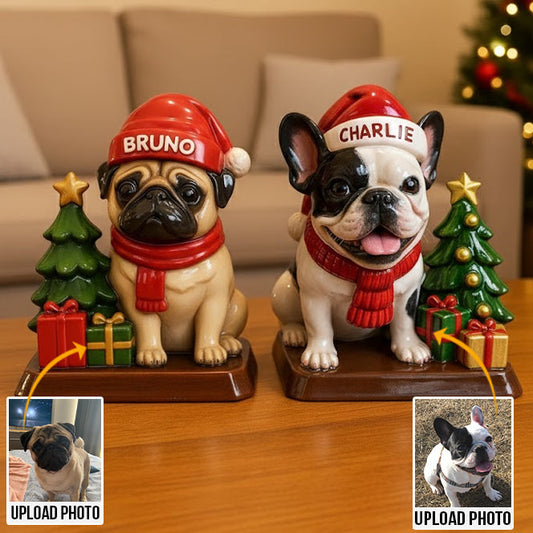 Dog Christmas - Personalized Dachshund Dog Custom Shaped Acrylic Plaque