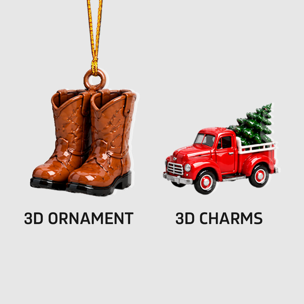 24 Days of Farm Surprises - Personalized Farmer Advent Calendar With 3D Collectibles