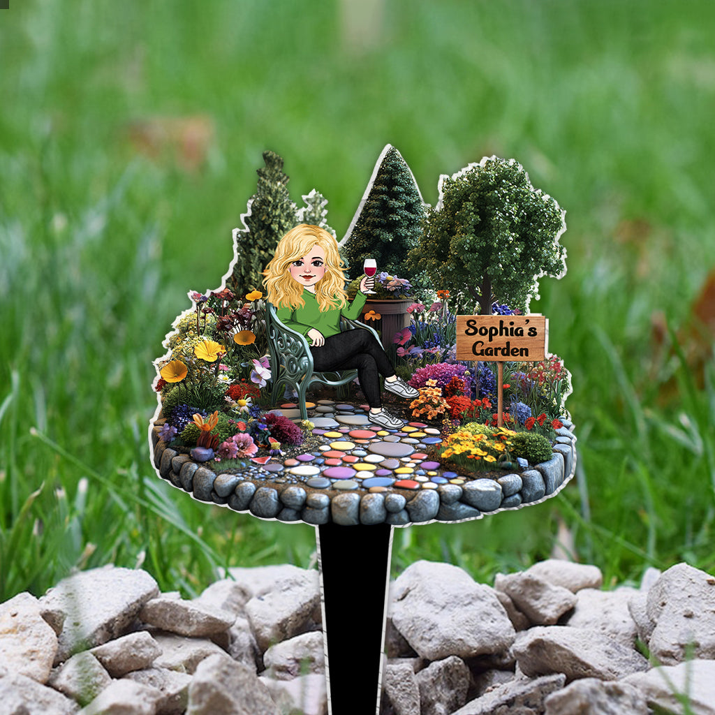 My Garden - Personalized Gardening Acrylic Plaque Stake