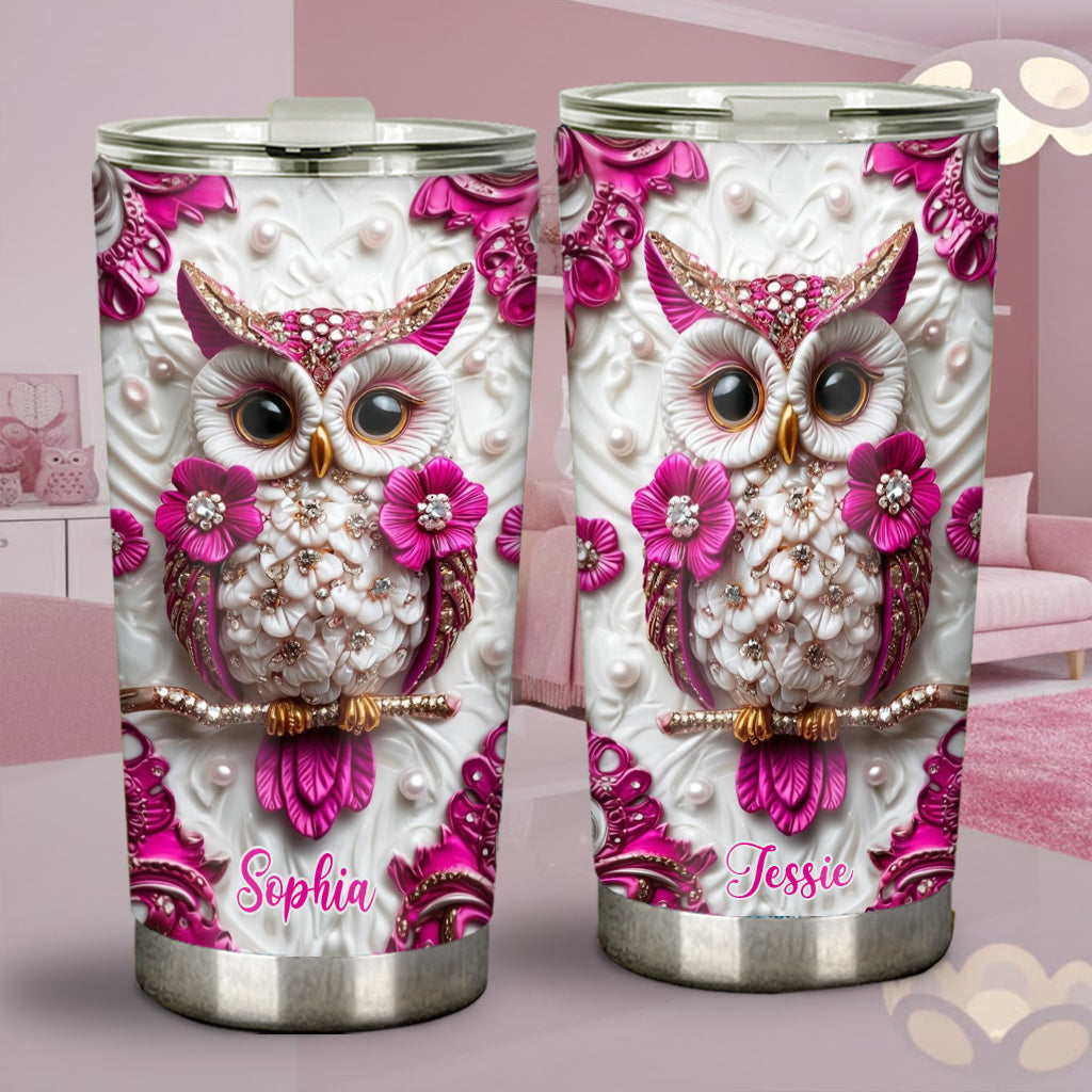Magic Owl - Personalized Owl Tumbler