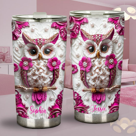 Magic Owl - Personalized Owl Tumbler