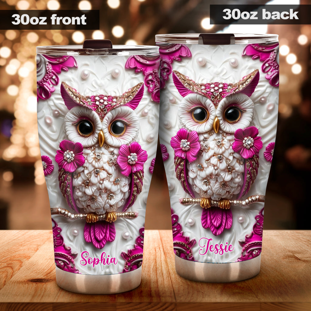Magic Owl - Personalized Owl Tumbler