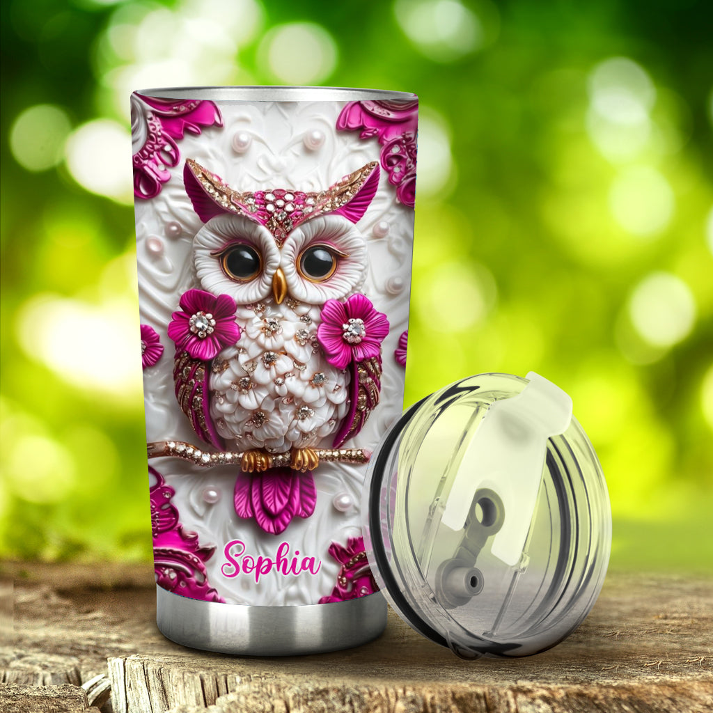 Magic Owl - Personalized Owl Tumbler