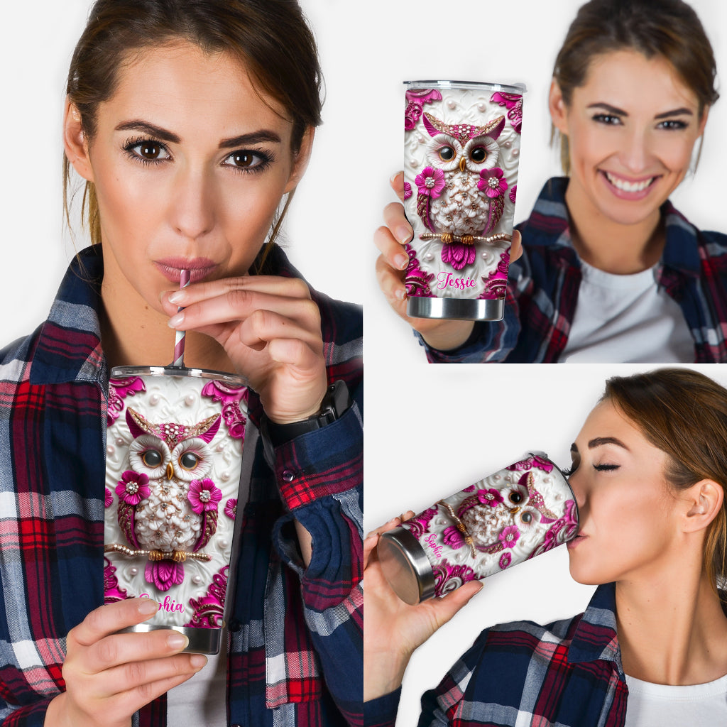 Magic Owl - Personalized Owl Tumbler