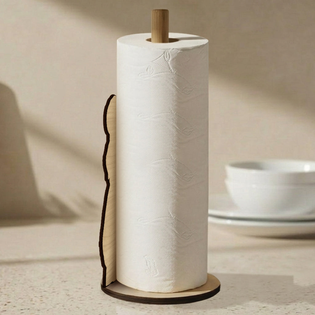 Little Helper - Personalized Dog Paper Towel Stand