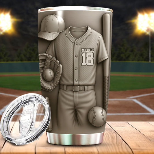 Baseball Is More Than A Game - Personalized Baseball Tumbler