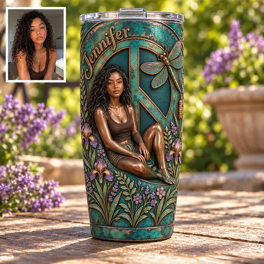 Hippie Souls - Personalized Hippie Tumbler