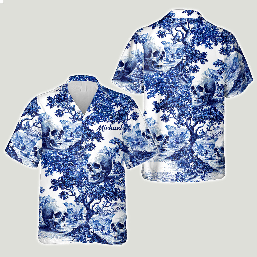 Skull Lover - Personalized Skull Hawaiian Shirt