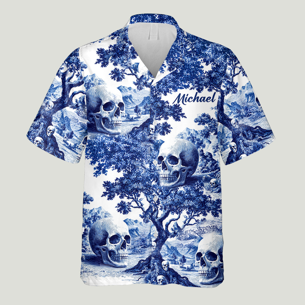 Skull Lover - Personalized Skull Hawaiian Shirt