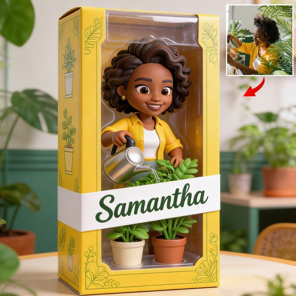 Any Hobby, Any Photo - Gardening, Reading, Sewing,... - Personalized Gardening Custom Shaped Acrylic Plaque