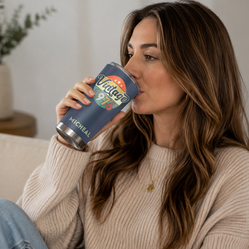 Happy Birthday - Personalized Birthday Tumbler