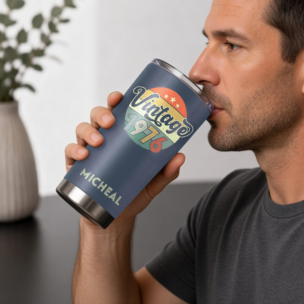 Happy Birthday - Personalized Birthday Tumbler