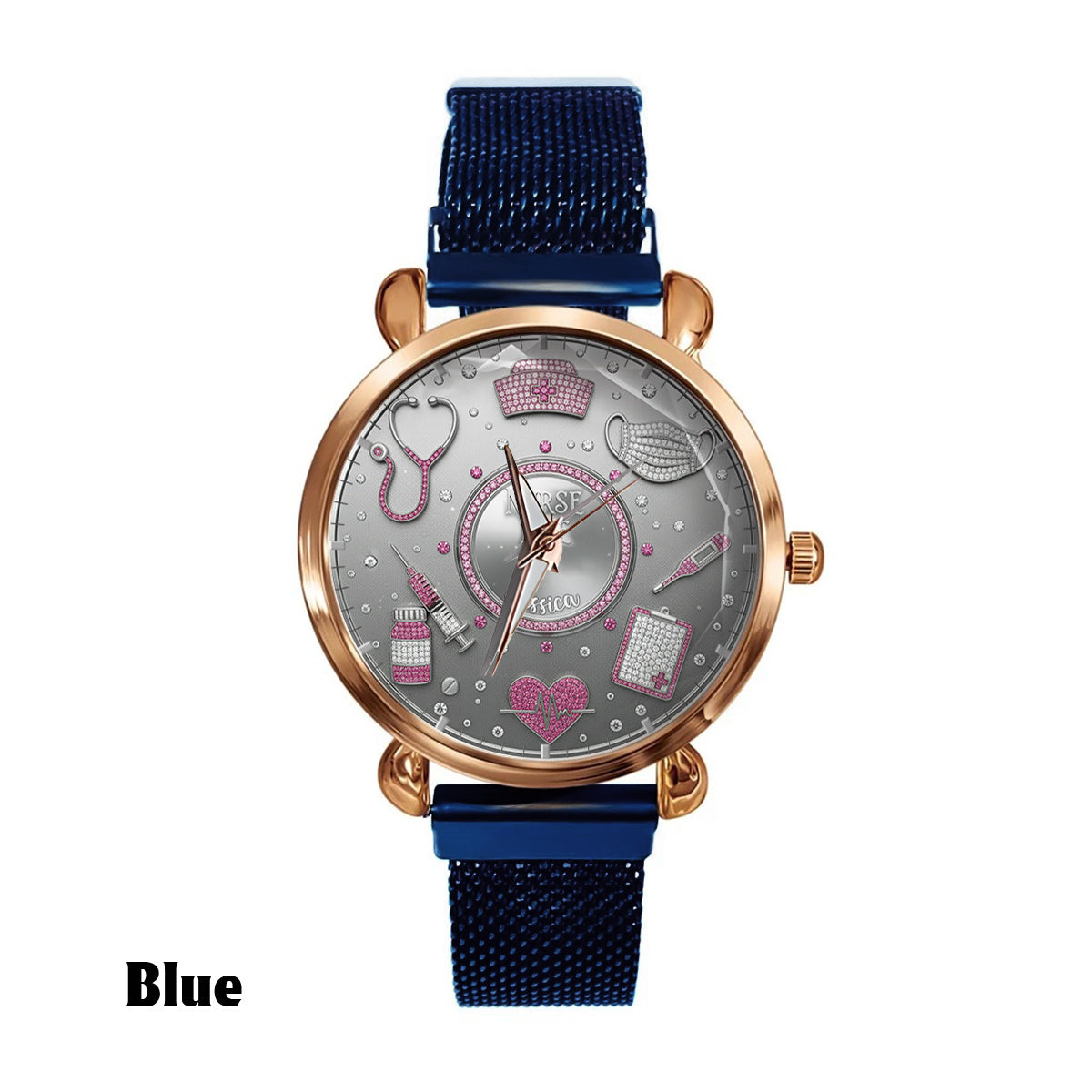 Love Nurse Life - Personalized Nurse Women Hand Watch